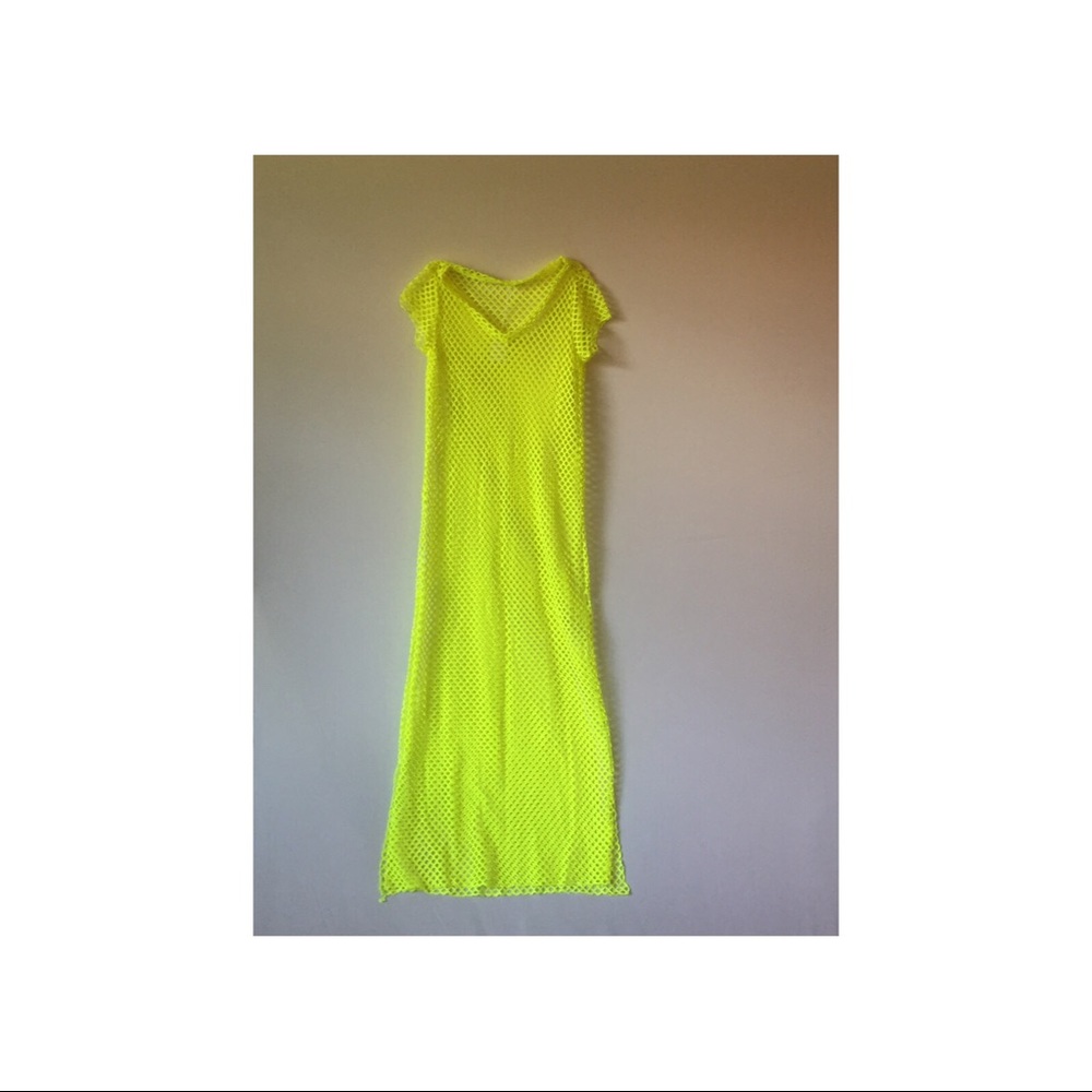 Fishnet knit coverup dress (make offer) like Zara
